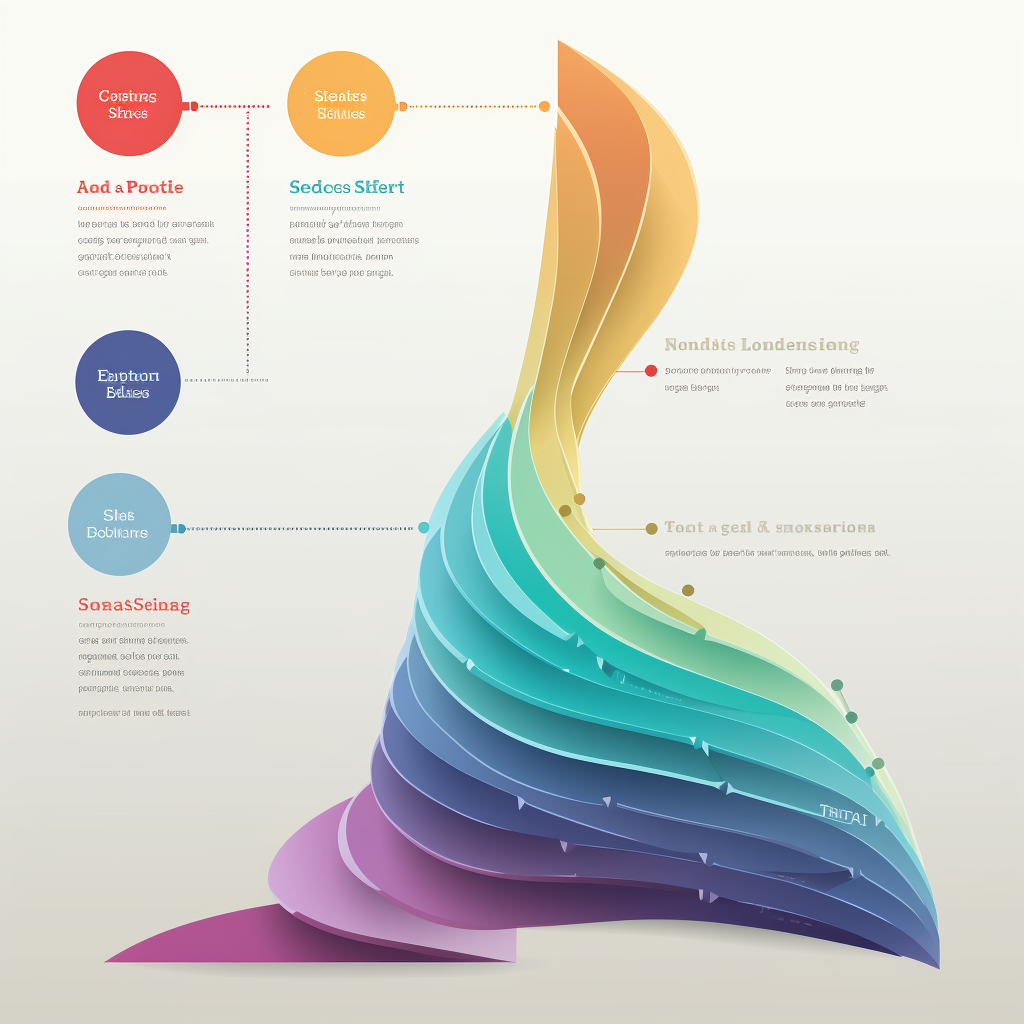 Infographic showing change-making process