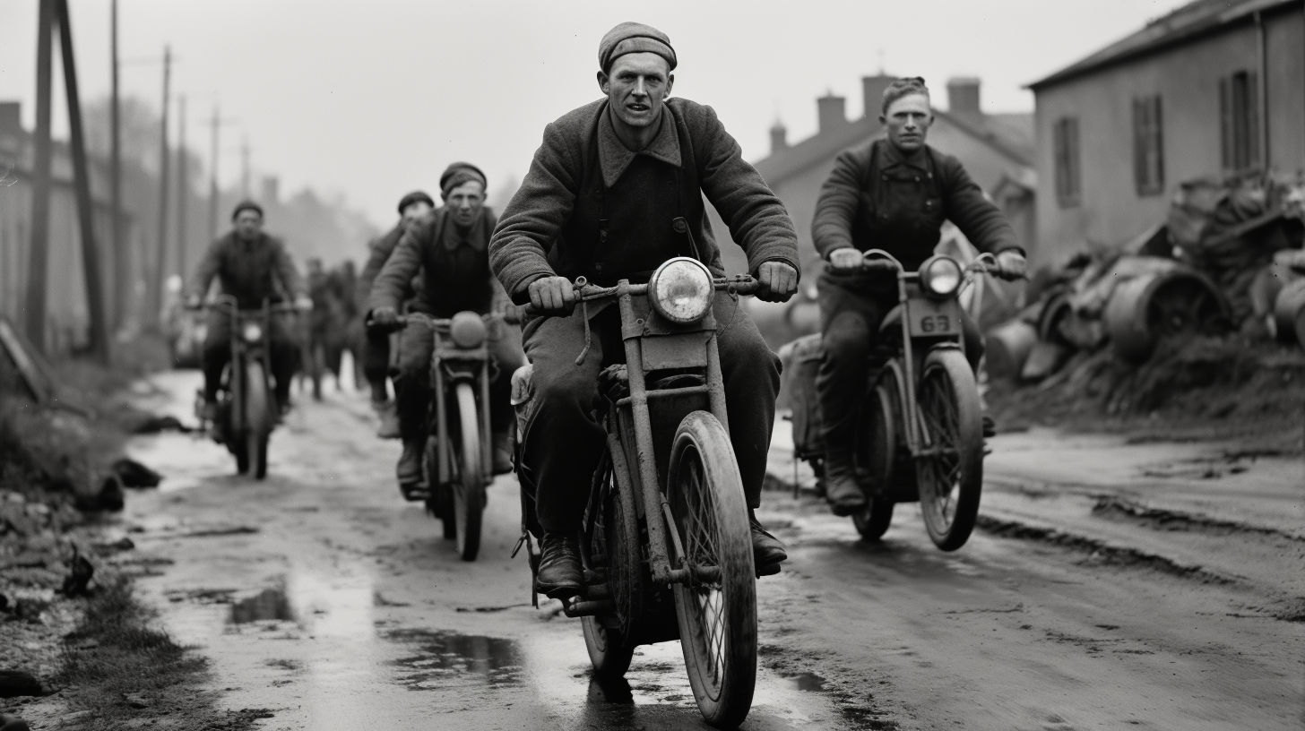 WW2 Bicycle Shortage in Germany