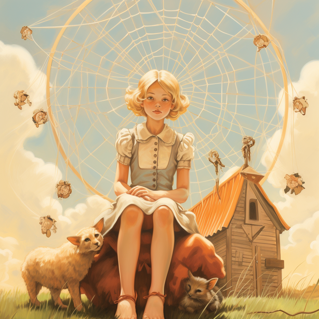 Artistic illustration of Charlotte's Web