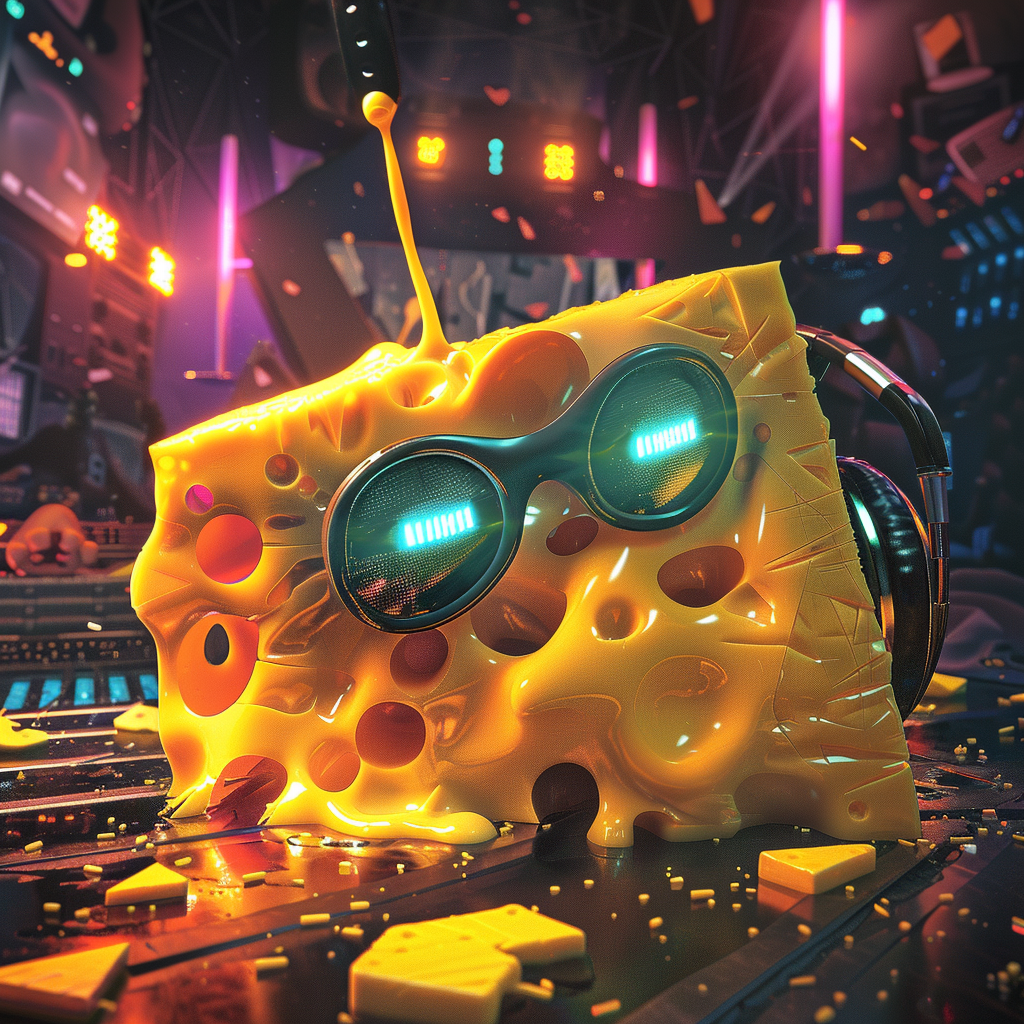 Cheese EDM Rave Cover Art