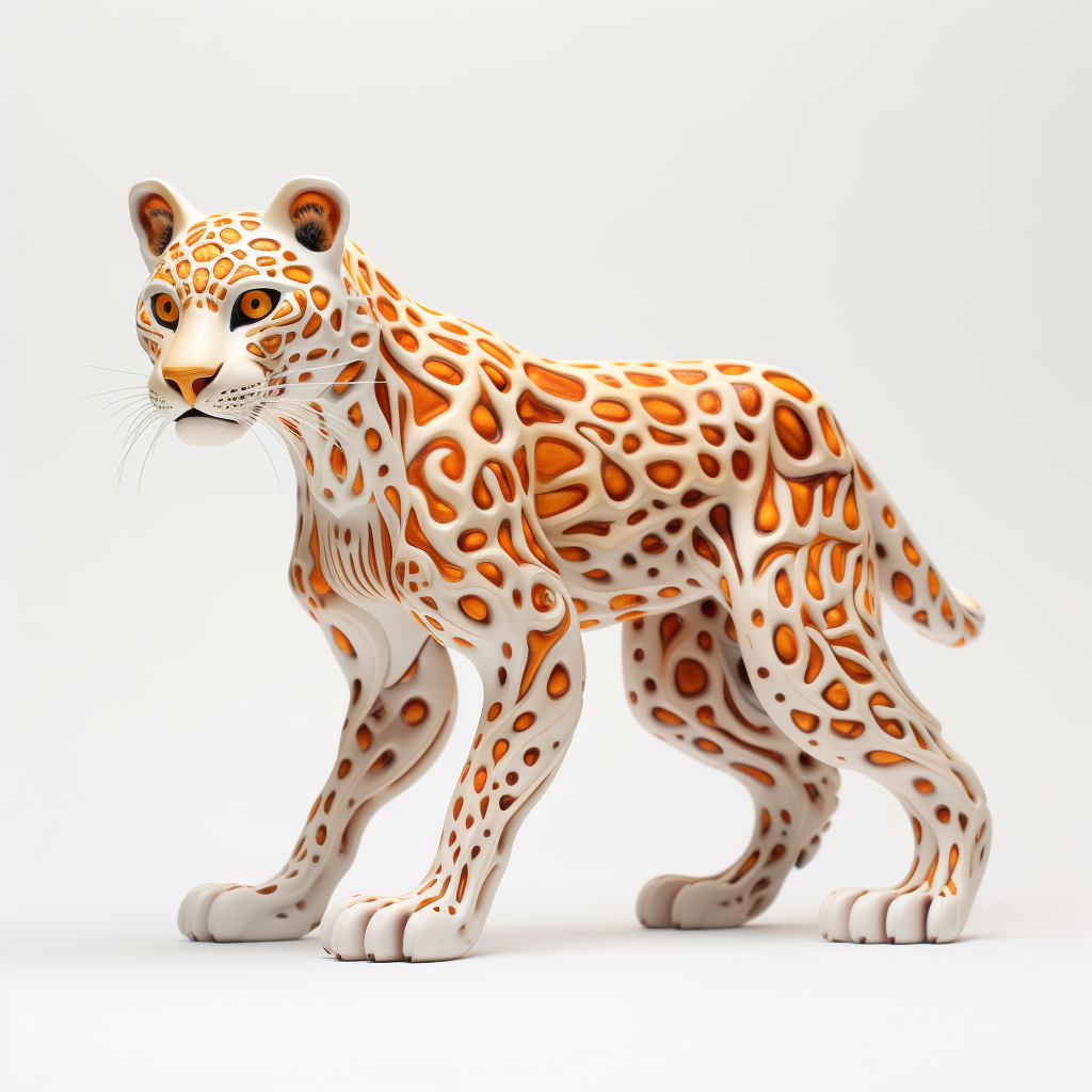 Tasty Cheetoh Snack on White Background