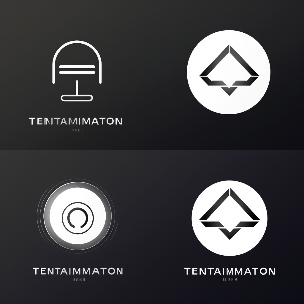 Geometric logo for chemical brand