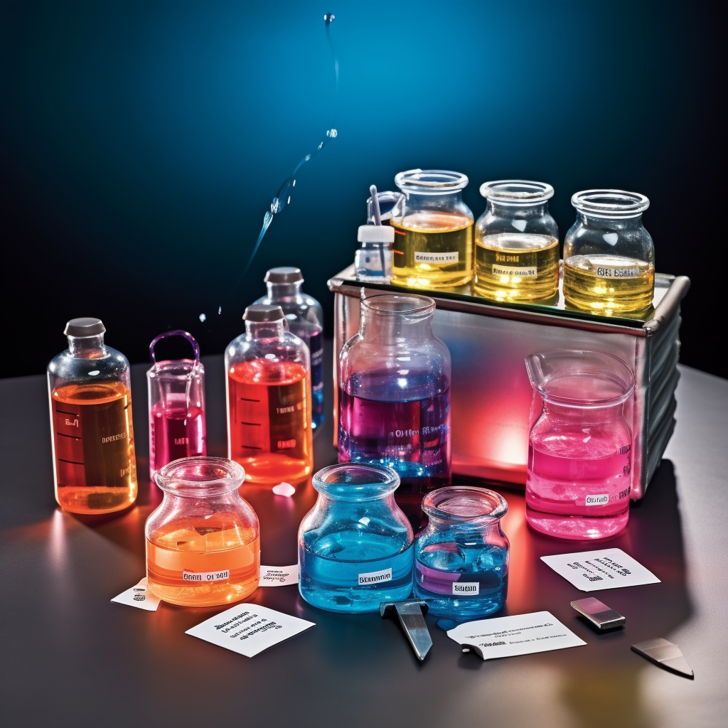 Chemistry Experiment Kits Illustration