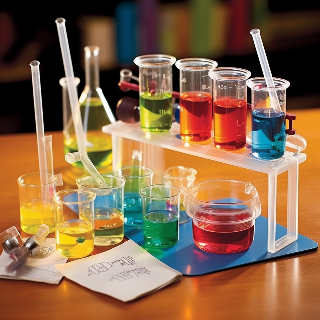 Chemistry experiments kit equipment