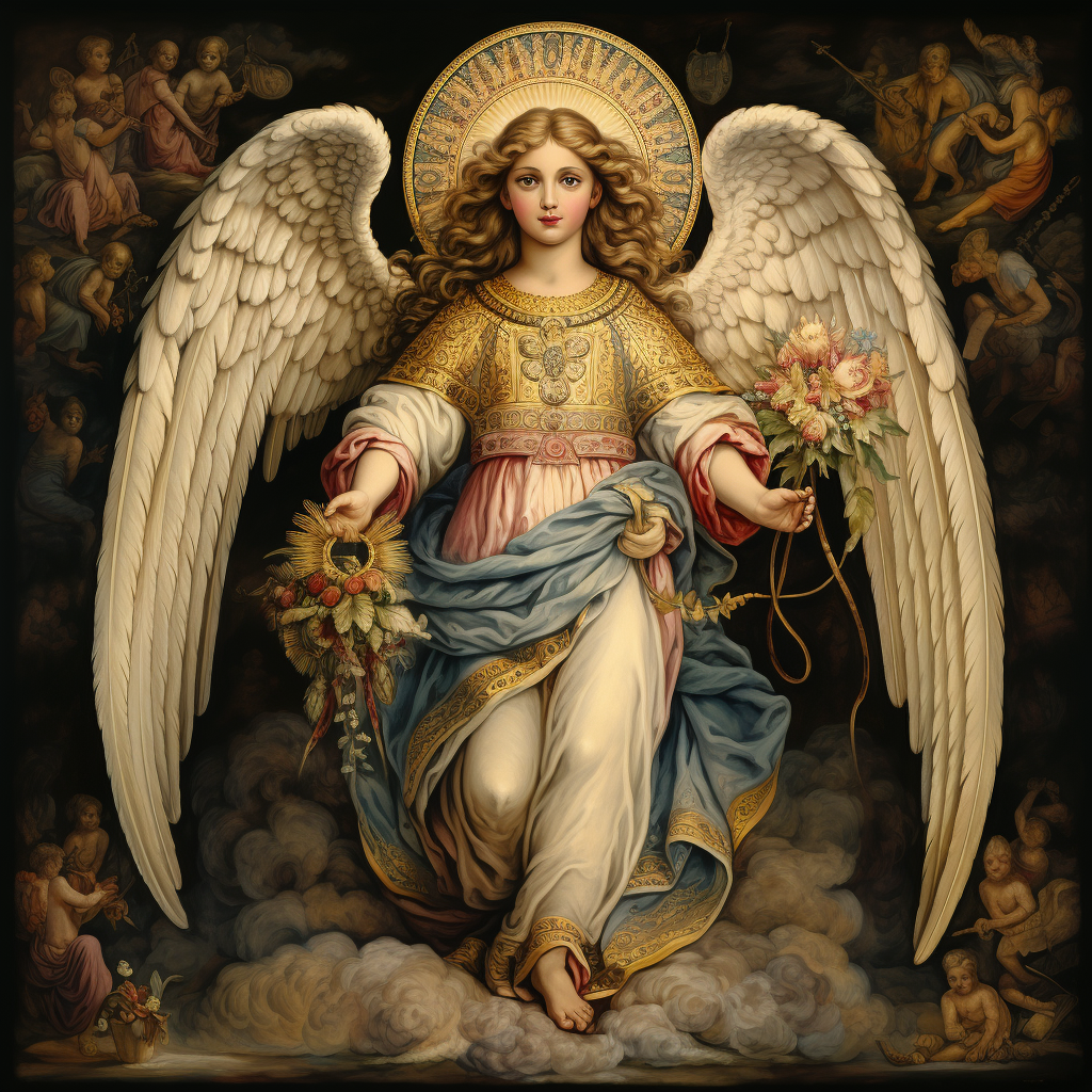 Cherubim Angel Creation Description in Bible