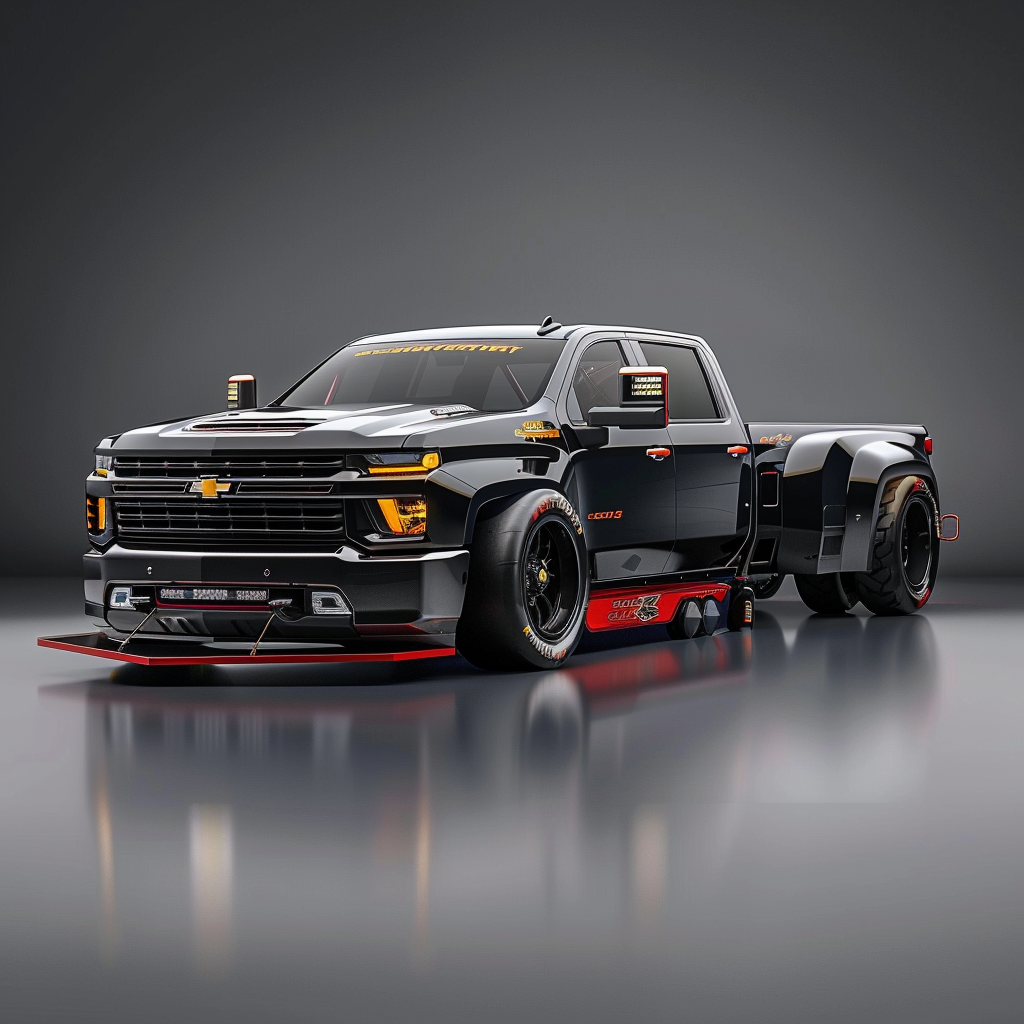 Chevrolet 3500HD Dually Race Truck