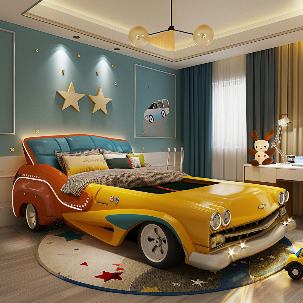 Chevrolet Car Bed Kids Room