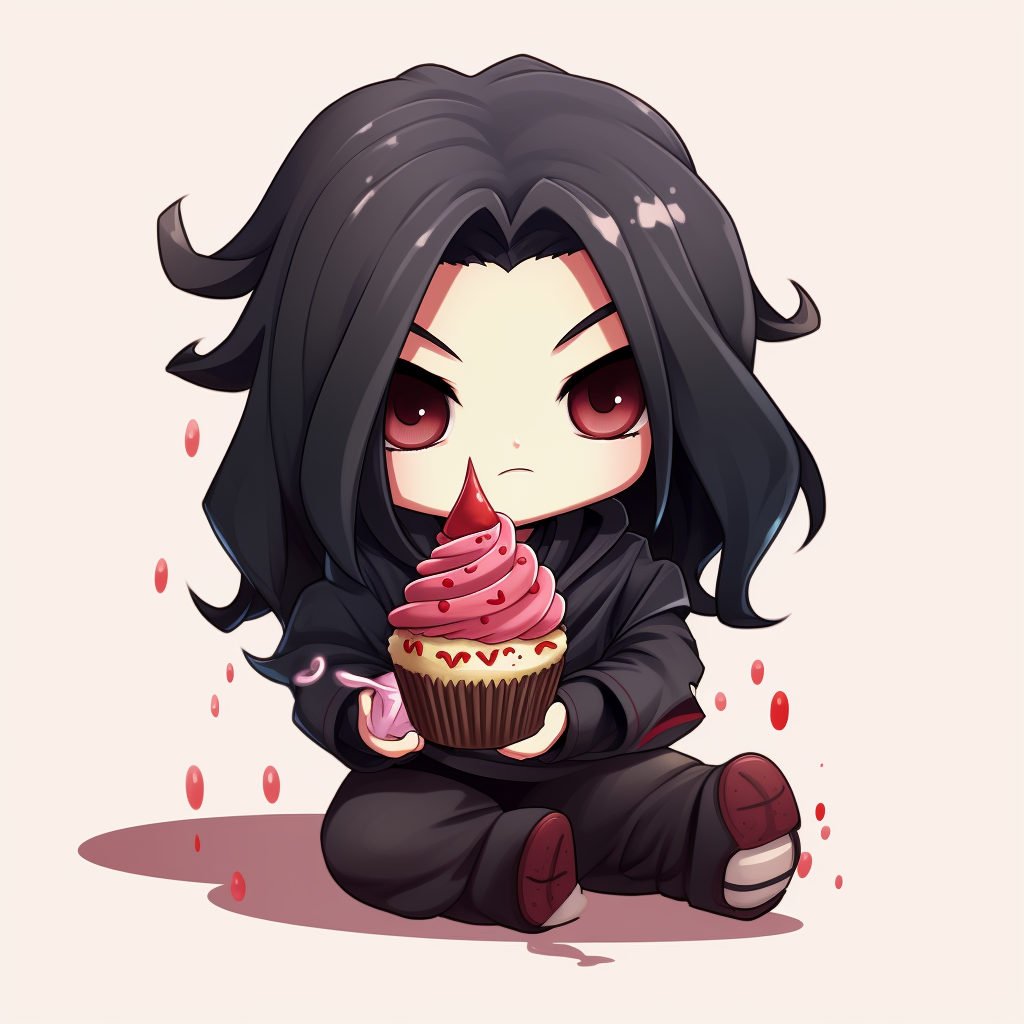 Chibi Madara Cupcake Picture