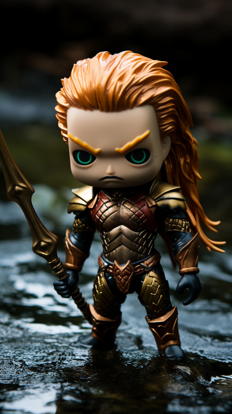 Cute Chibi Zombie Aquaman