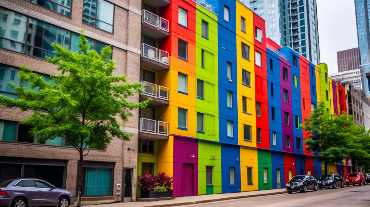 Unique Favela-style Skyscraper in Chicago