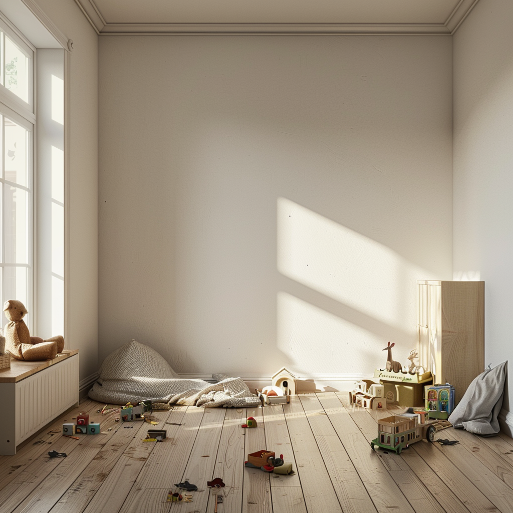 Brightly Lit Child's Room