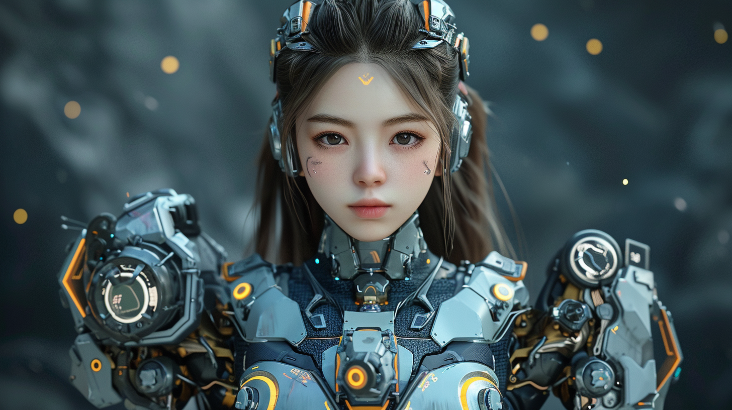 Chinese online game character concept art