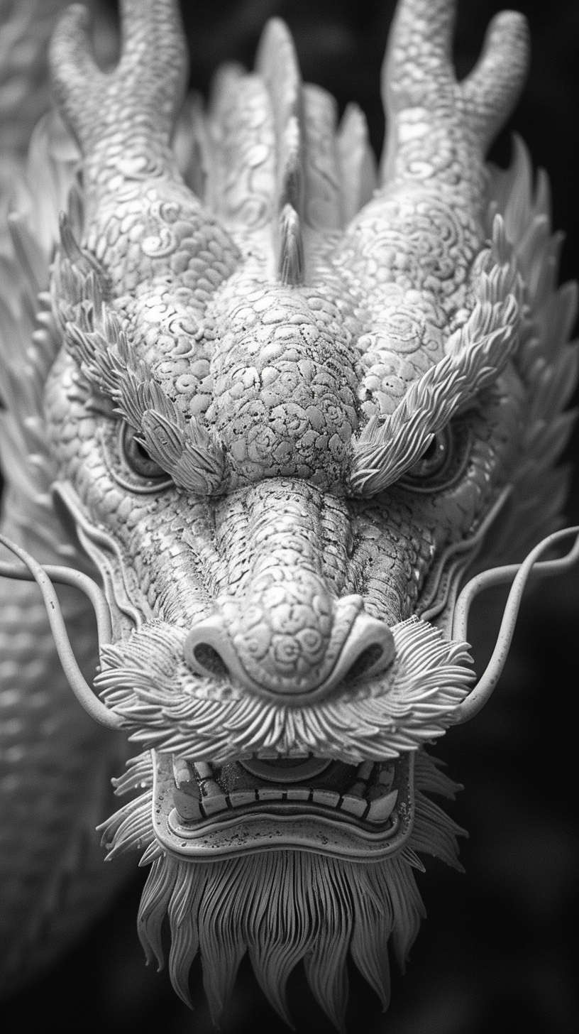 Chinese New Year Dragon Detailed Photo