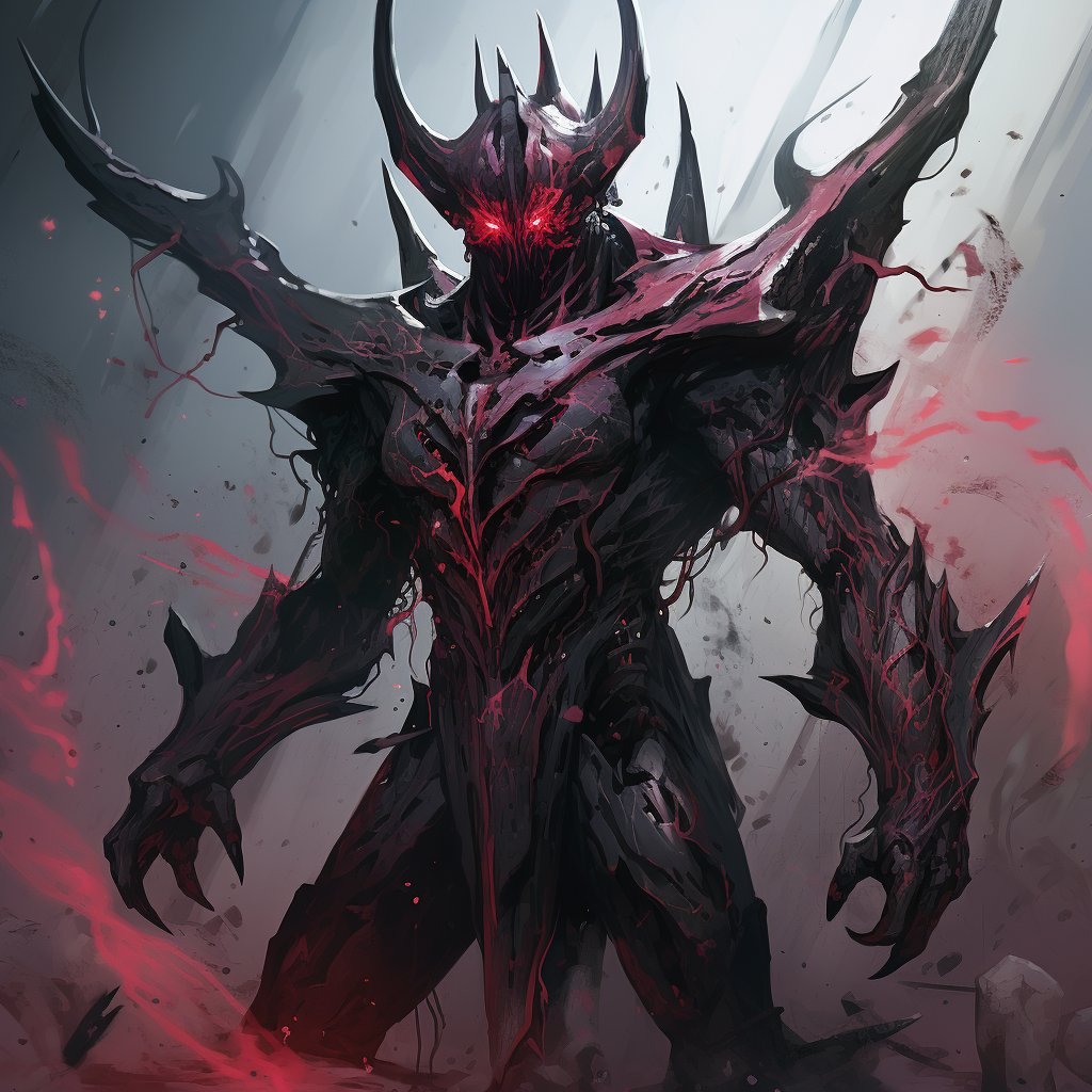 Cho'Gath Character in Comic Book Action