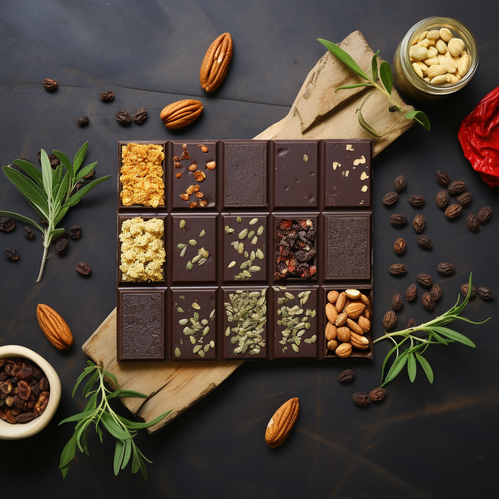 Center Chocolate Bar with Peruvian Maca, Ashwagandha, and Fenugreek