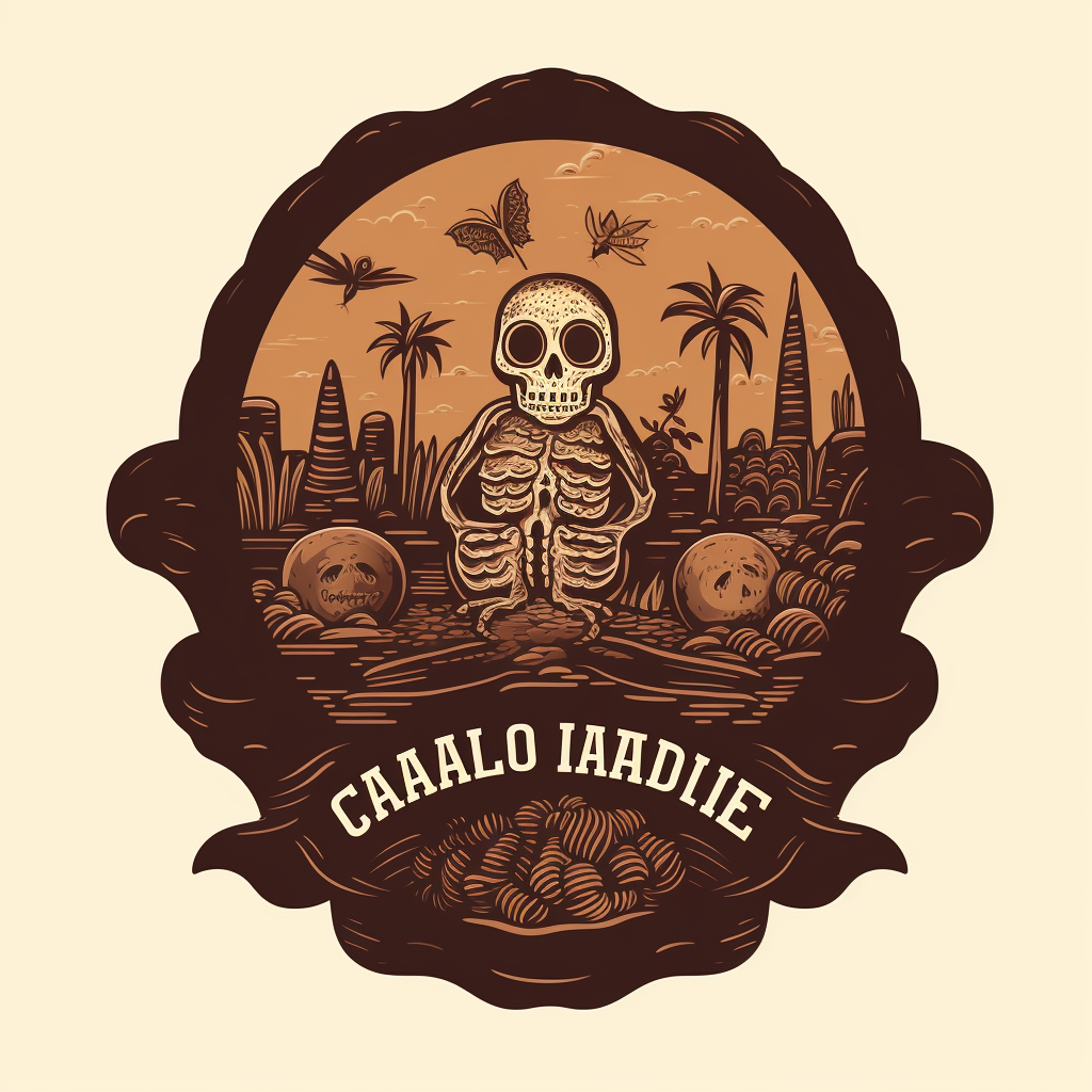 Chocolate Mexican Graveyard Logo