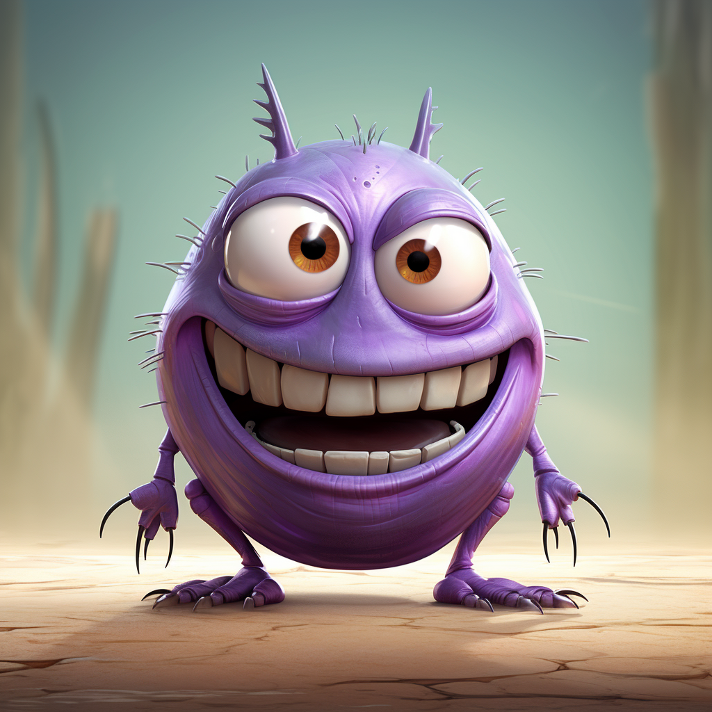 Cute Bug Chomper Concept Art