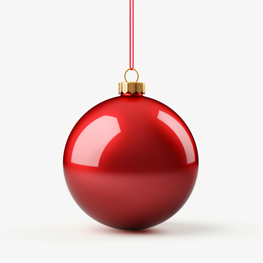 Christmas Ornaments Mockup in HD