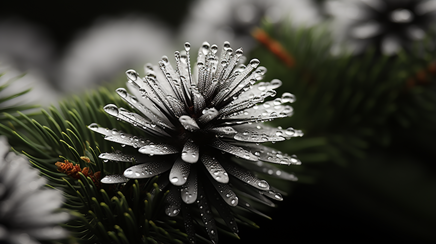 Abstract Christmas Tree Fraser Fir