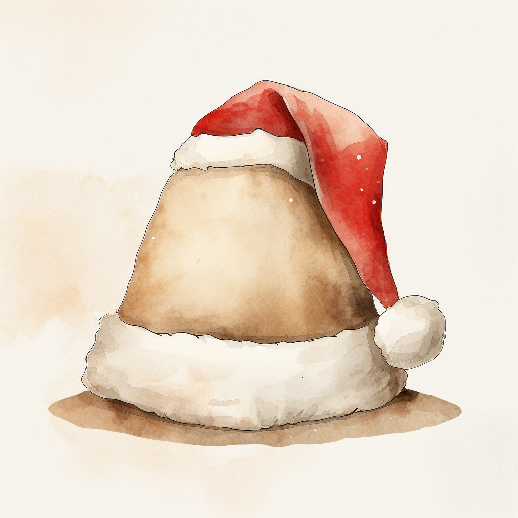 Cute Christmas Santa Hat Pattern