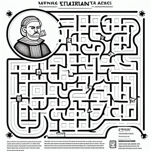 Educational maze activity for kids