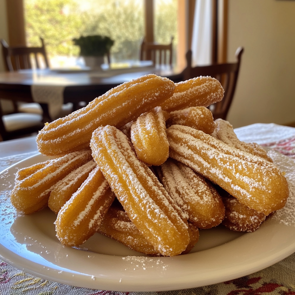 Churros Recipe Kitchen Window Table