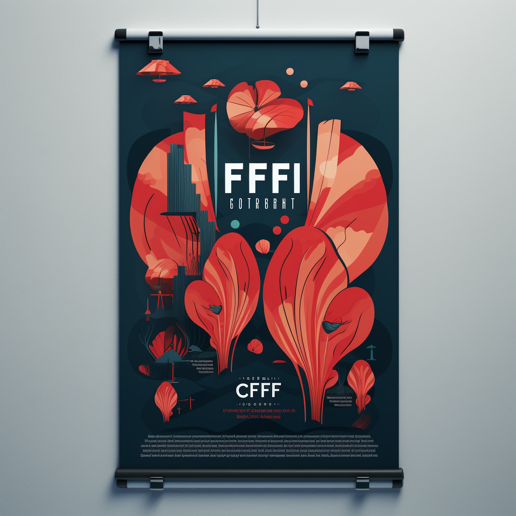 Creative and Eye-catching CIFF Poster Design