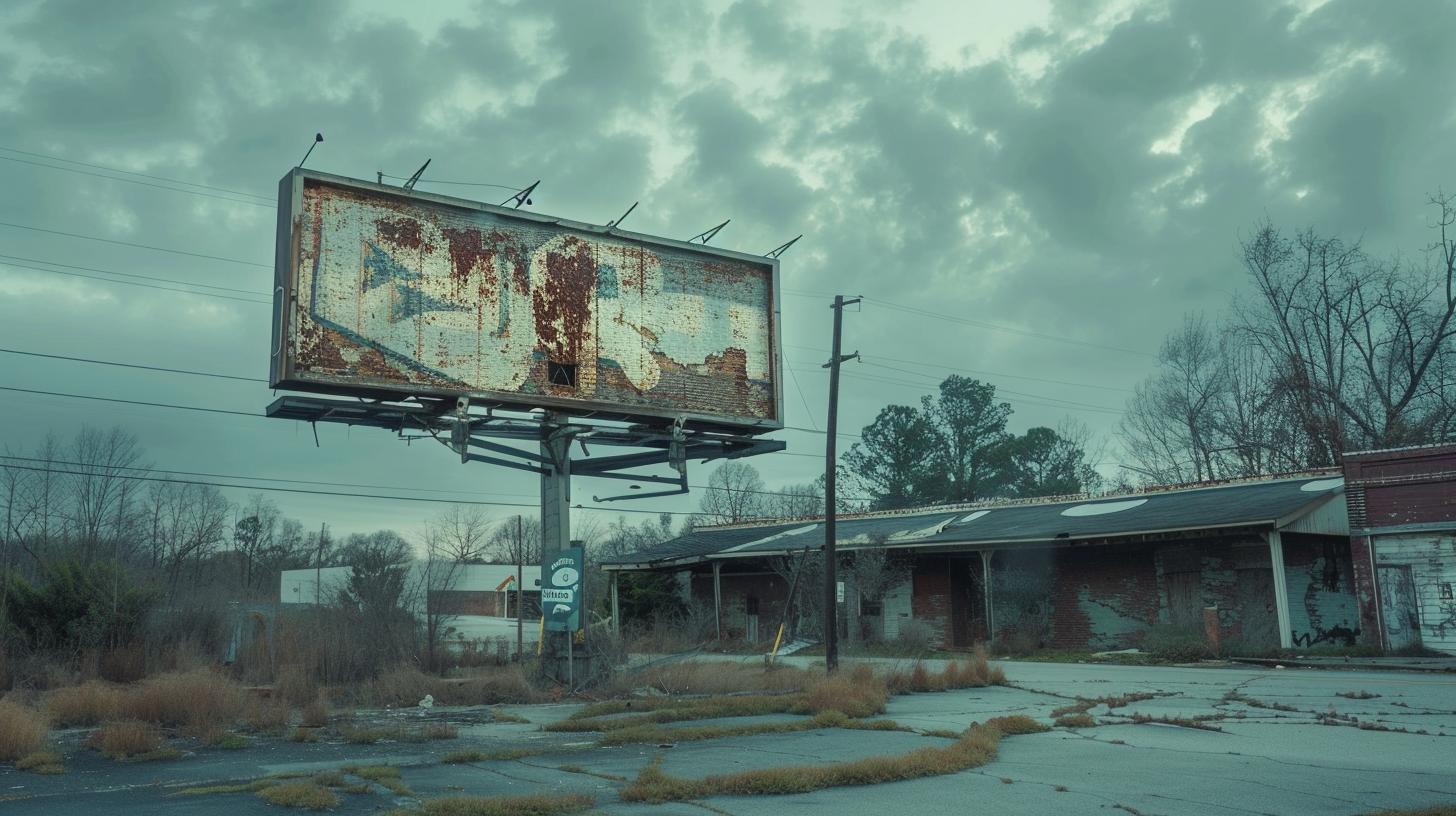 Vintage Piggly Wiggly Store Billboard