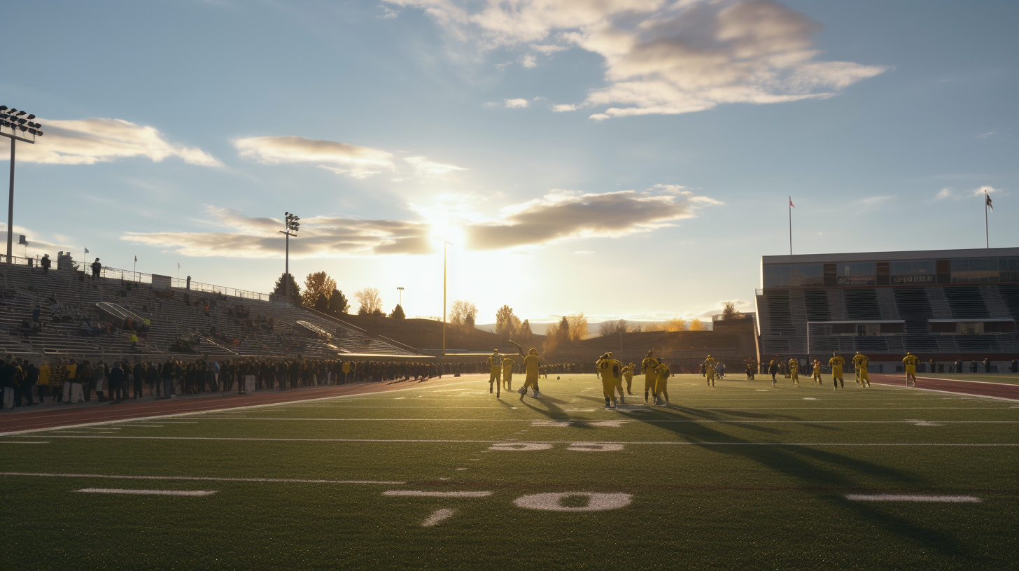 Cinematic Rube Golberg Football Game