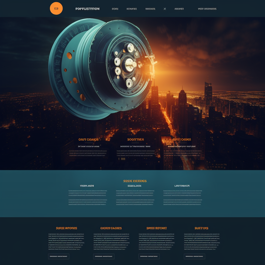 Cinematography services web design