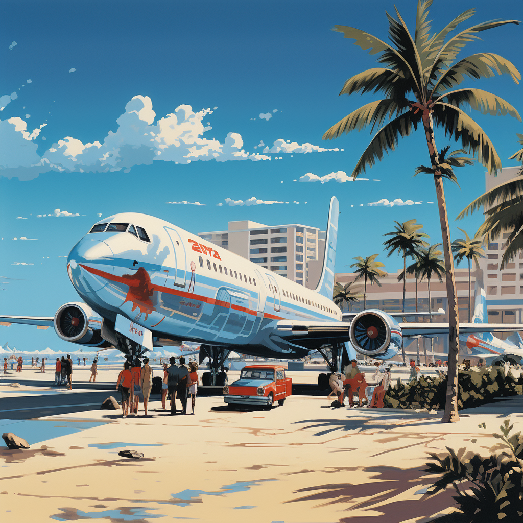 City Pop Brazilian Airport 1986