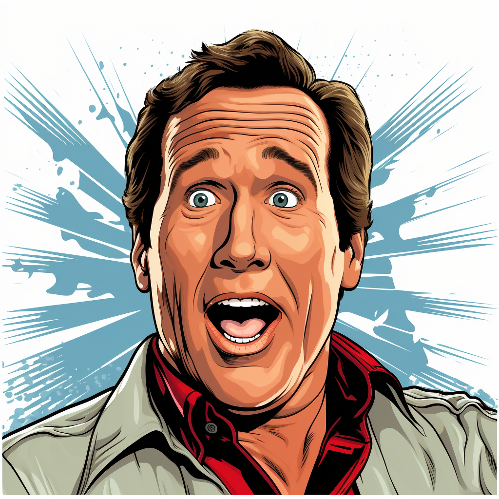 Clark Griswold on Comic Book Page