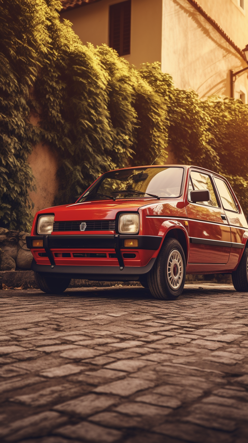 Classic Fiat Panda with Exclusive Features