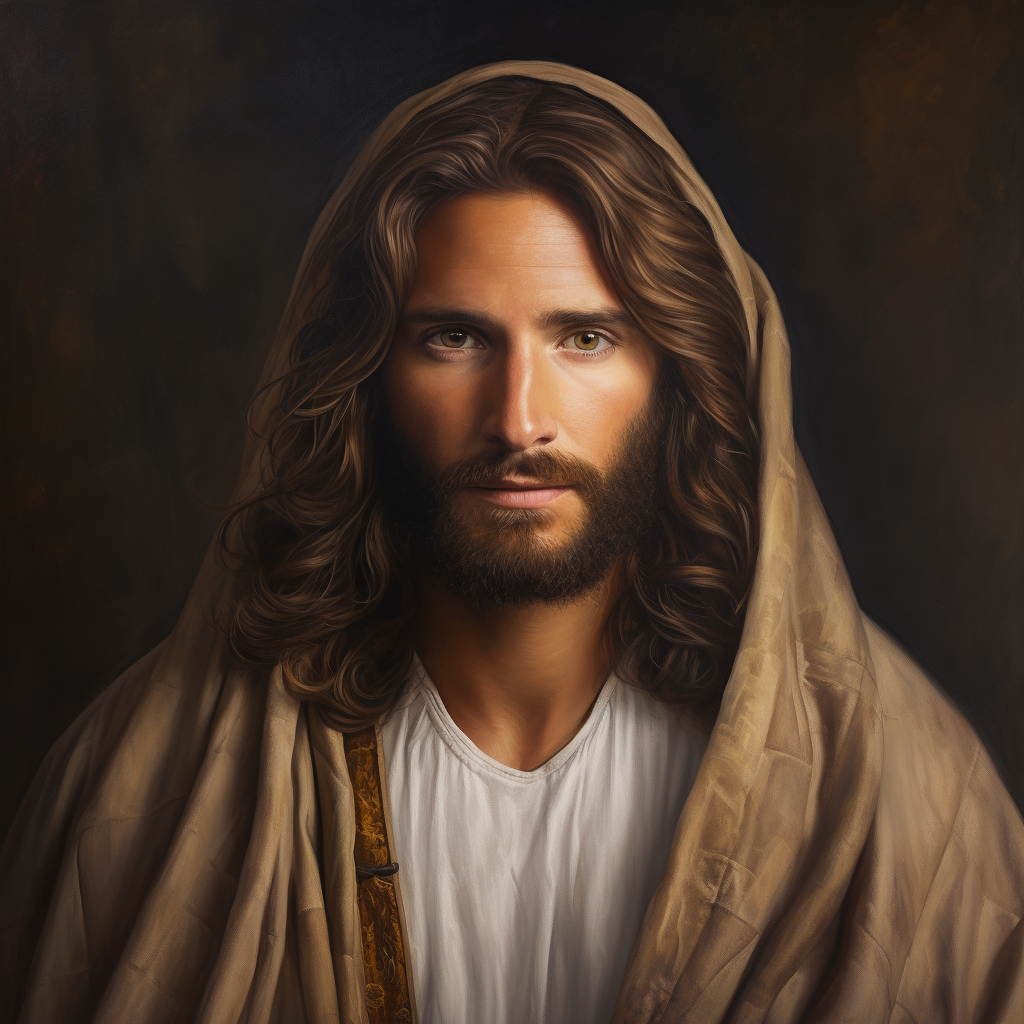 Jesus Christ portrait art