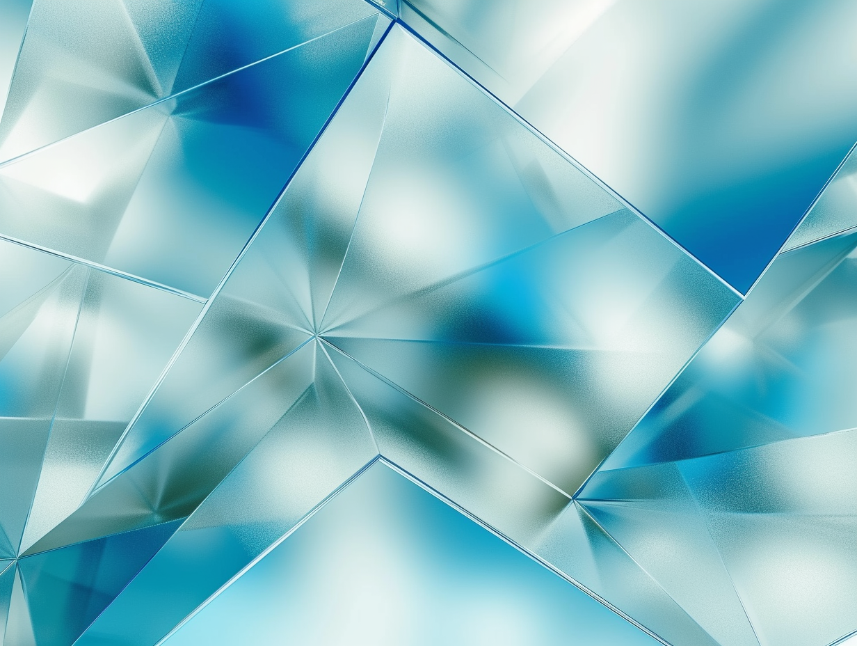 Classy Background with Abstract Silver Turquoise Cream