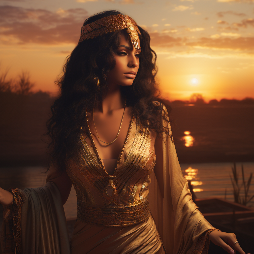 Cleopatra by the golden Nile