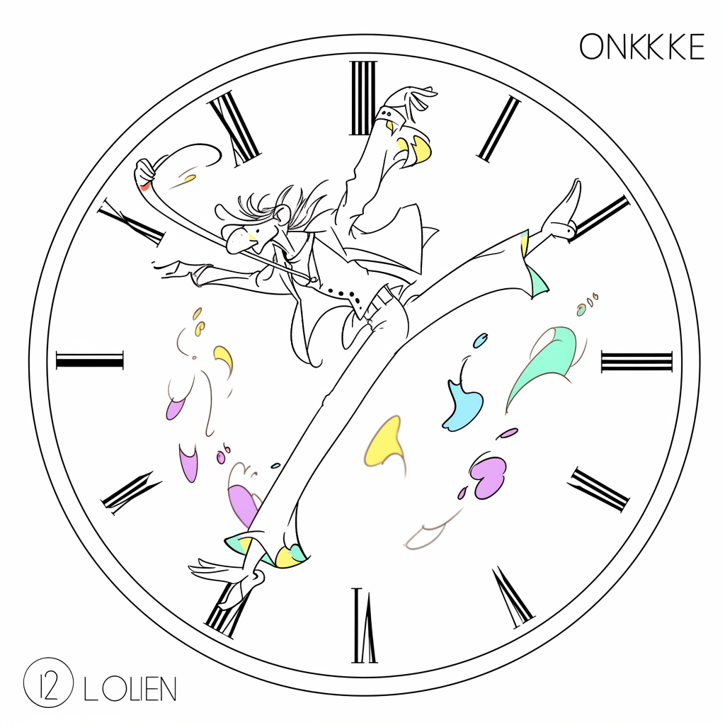 Coloring Page of Dance on the Floor