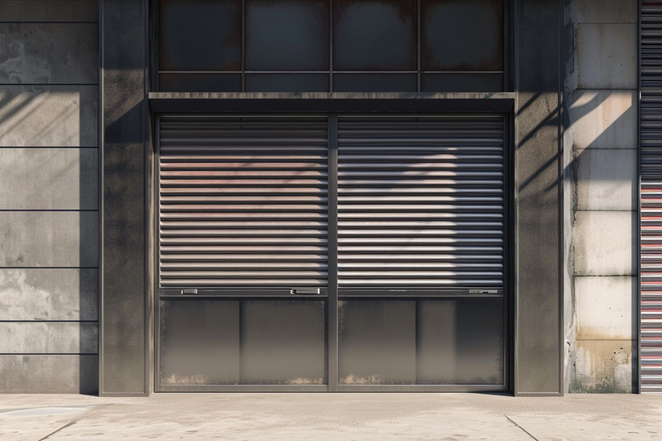 Closed Shop Iron Shutter