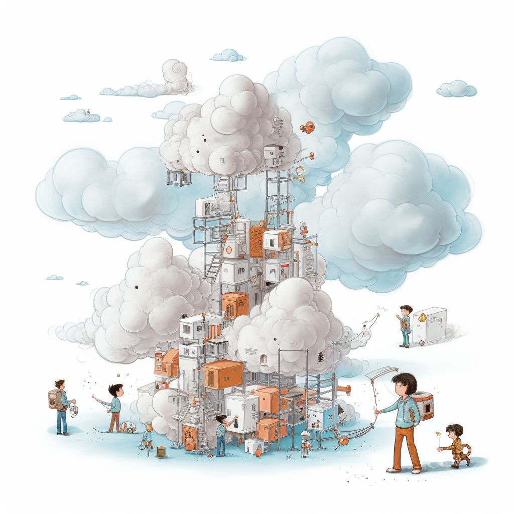 Collaboration of Humans and Robots Building a Cloud Puzzle