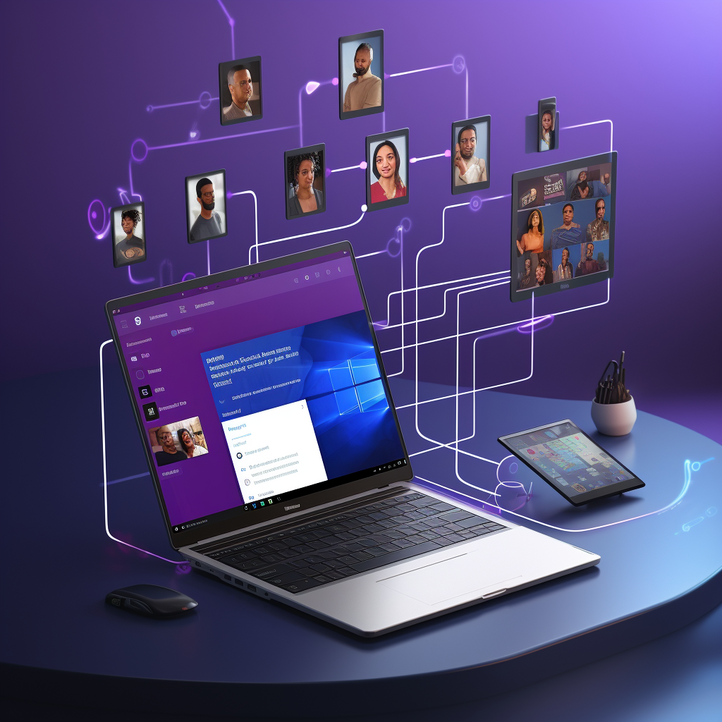 Illustration of Cloud Telecom with Microsoft Teams