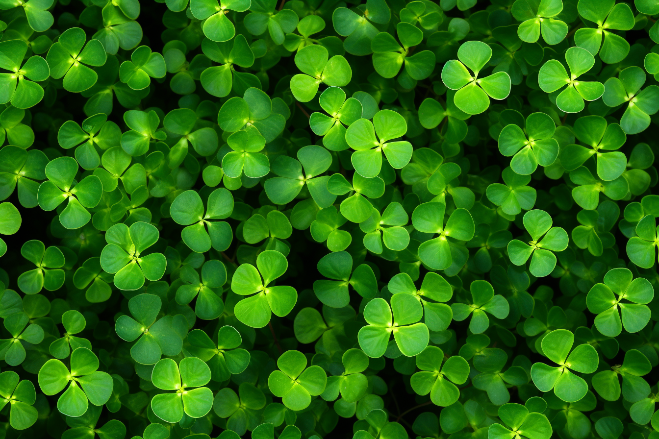 Beautiful Clover Pattern Design