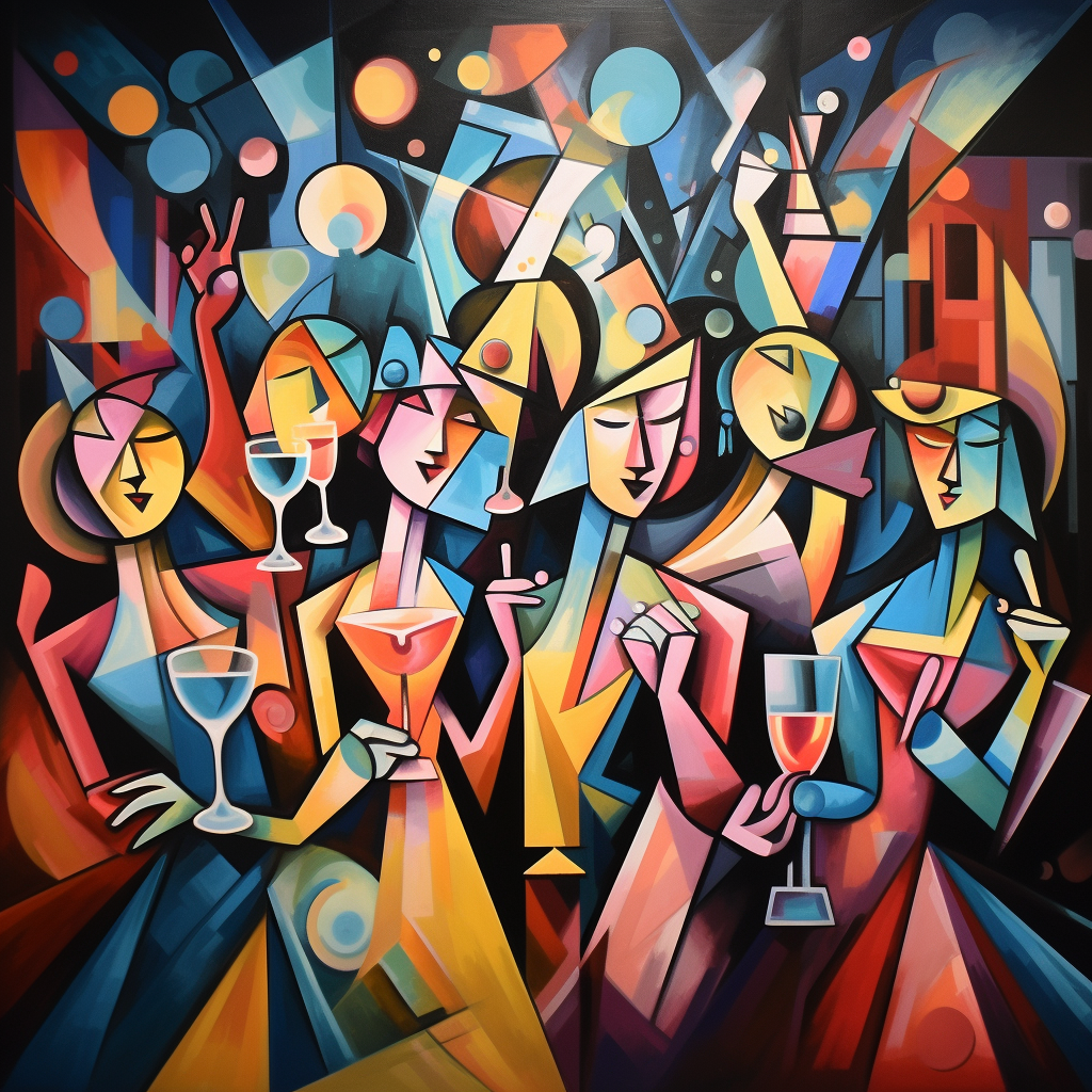 Clubbing in 2024 Picasso Cubism