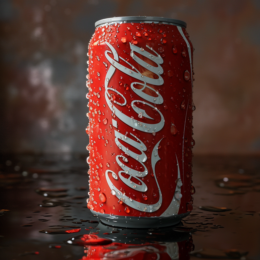 Coca Cola Can Illustration