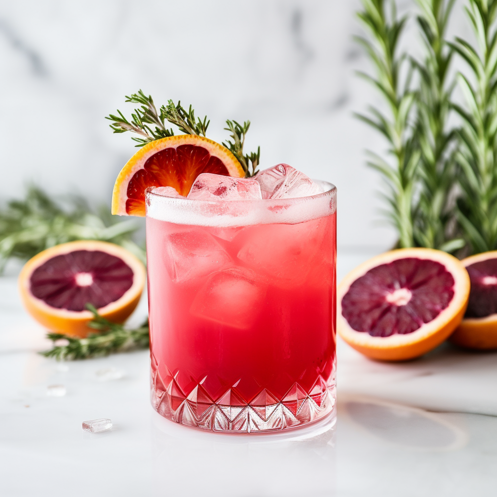 Cocktail on Counter