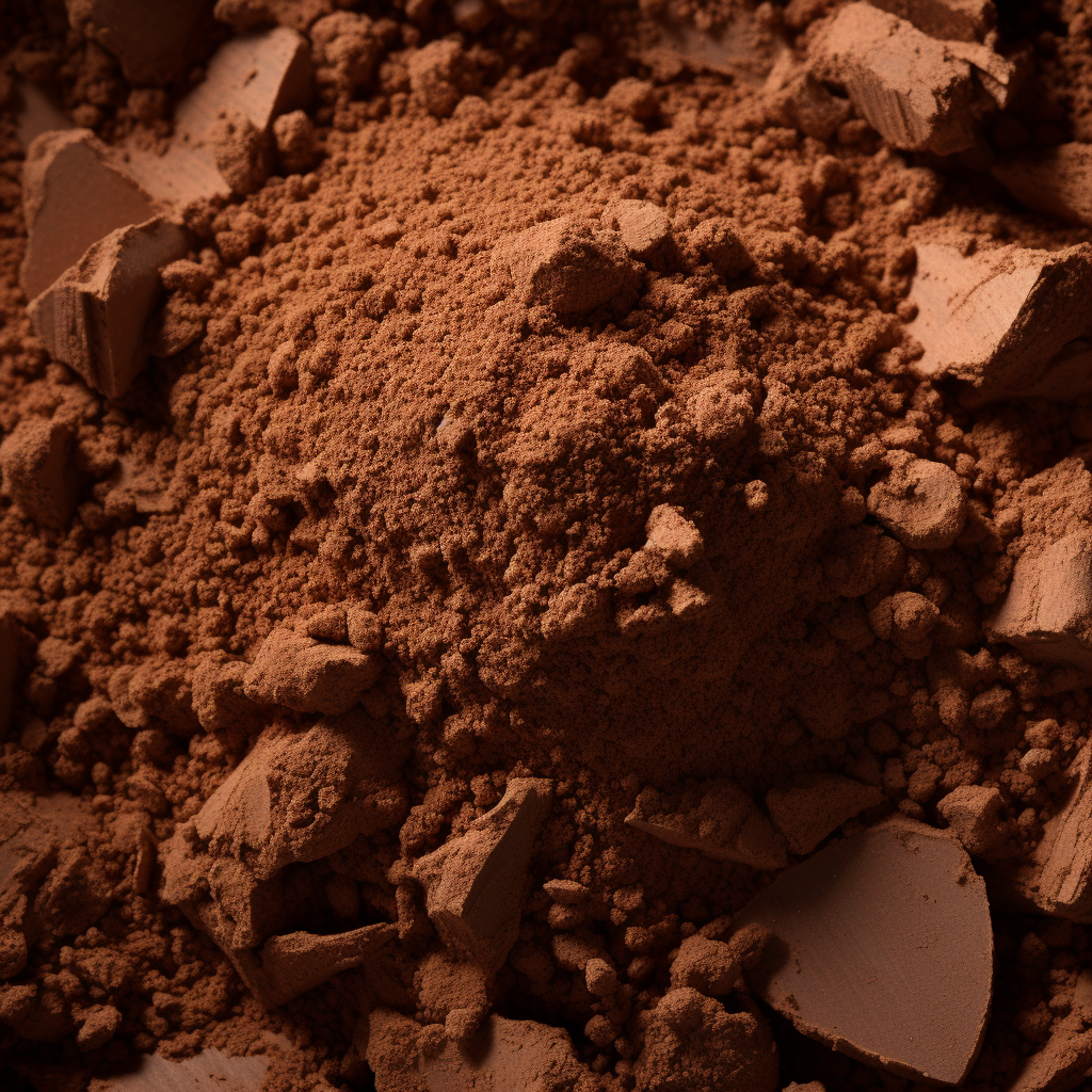 Rich cocoa powder for cooking