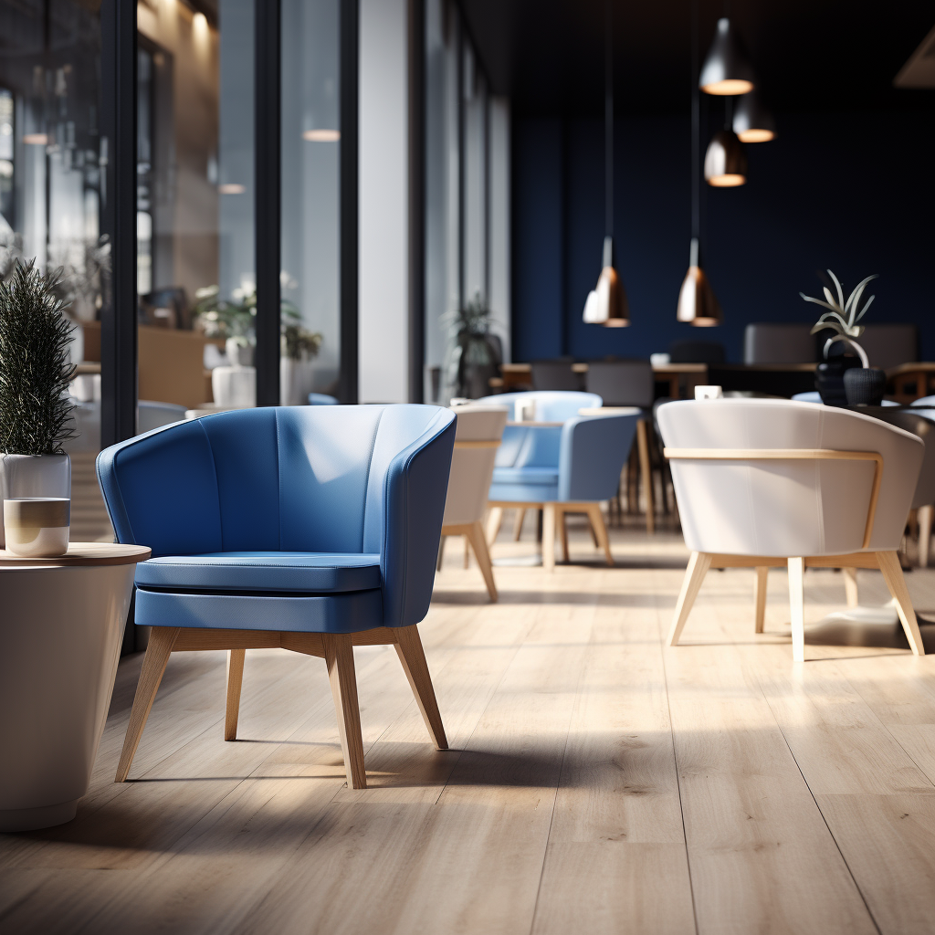 Modern coffee shop seating collection