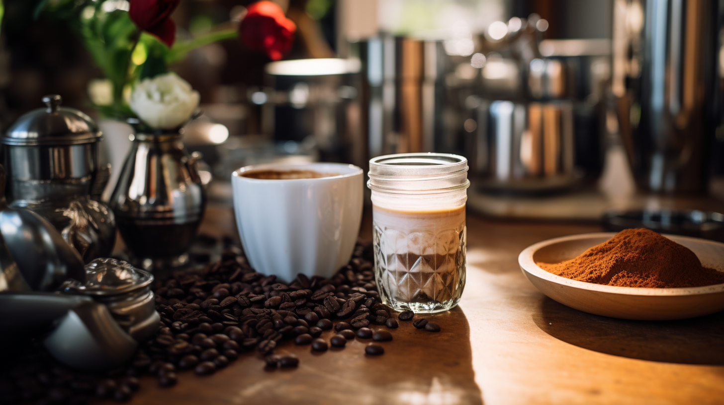Vibrant Coffee Culture Editorial Photography