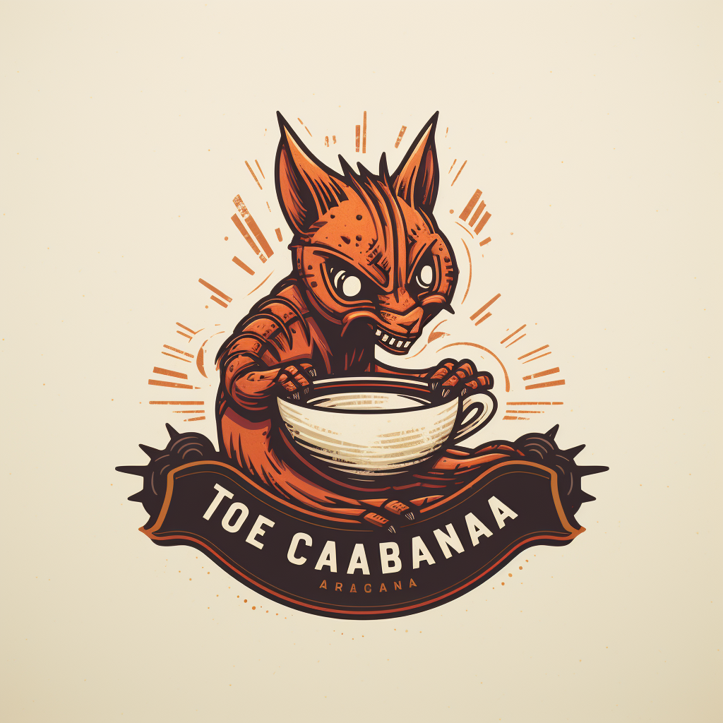 Chupacabra coffee roasting logo design