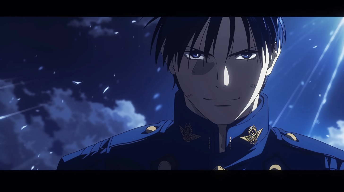 Colonel Roy Mustang from Fullmetal Alchemist