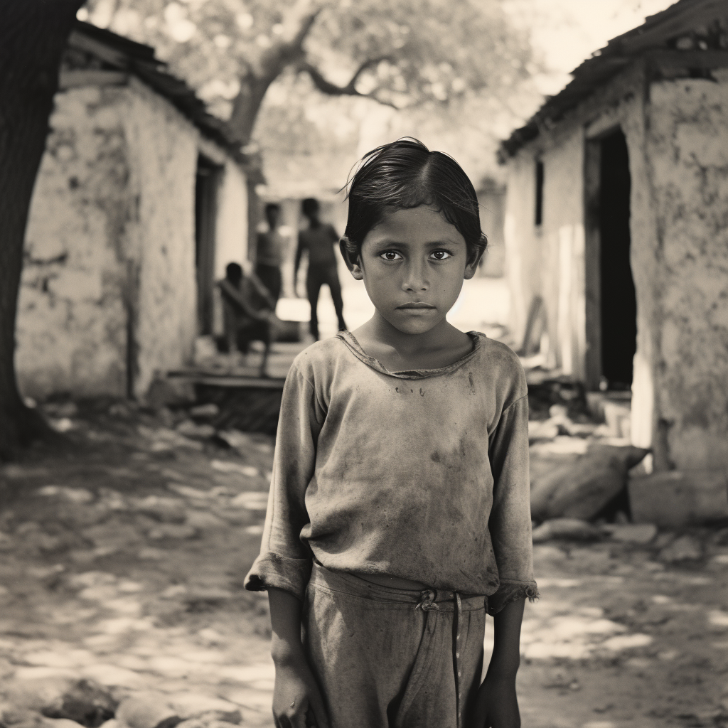 Black and white photo of a colonial San Antonio jacal